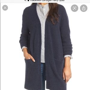 Navy Madewell Ryder Cardigan